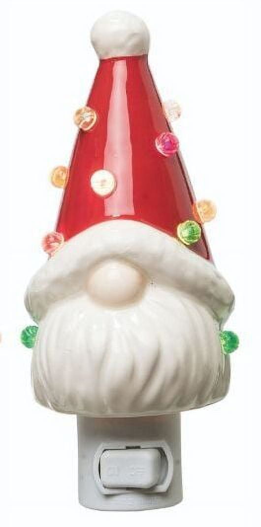 Christmas Santa Gnome Night Light