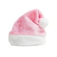 thumbnail image 1 of Christmas Santa Hat,Short Plush Funny Christmas Hats Thickened Lengthened Santa Claus Cap Xmas Hat for Adults, 1 of 9