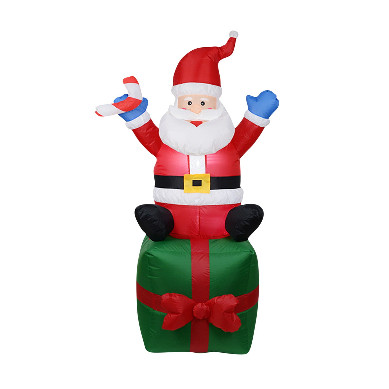 Christmas Santa Inflatables Outdoor Decorations Smiling Santa Claus