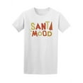 thumbnail image 1 of Christmas Santa Mood T-Shirt Men -Image by Shutterstock, Male Large, 1 of 2