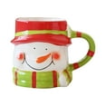 thumbnail image 1 of Christmas Santa Mug, Creative Ceramic Coffee Cup, Assorted Color, 3.8*5Inch, Holiday Kids And Adults, 1 of 9
