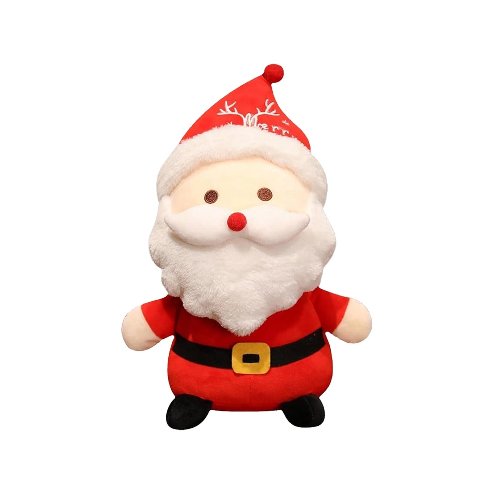 Christmas Santa Plush Doll Animated Soft Plush Character Santa Doll ...