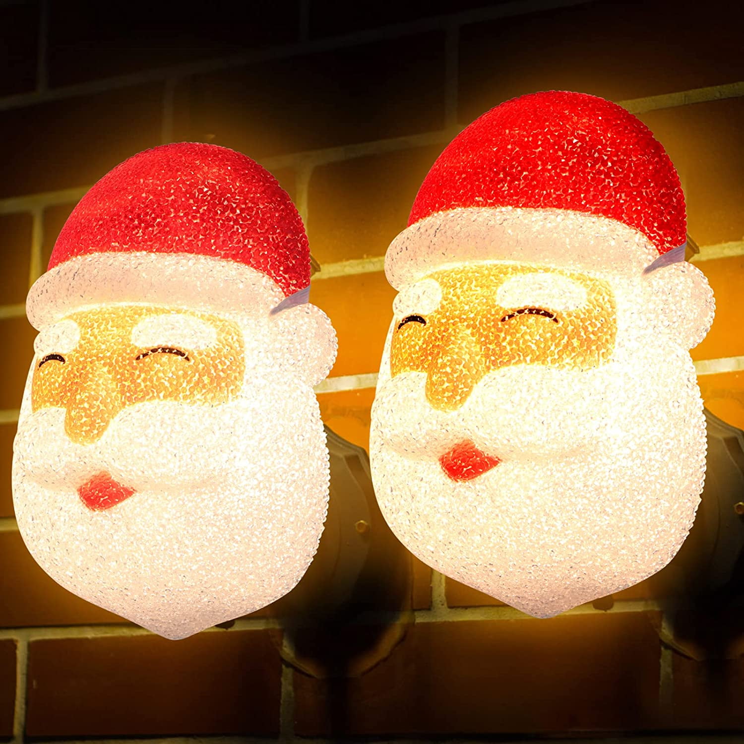 Christmas Santa Porch Light Covers for Outdoor Light Cover, Christmas Decorations,Christmas