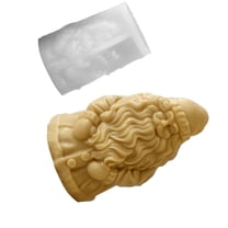 Christmas Santa Silicone Mold, Resin Casting for Soap & Valentines Home Decor