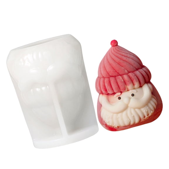Christmas Santa Silicone Molds Baking Tool for Making Cake, Chocolate, Candy,