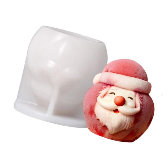 Christmas Santa Silicone Molds Mousses Cake Molds Making Baking Decorating Tool