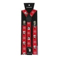 thumbnail image 1 of Christmas Santa Snowman Christmas Suspenders Stanta Suspenders for Men Elstic X Back with Metal Clips Adjustable Suspender, 1 of 2