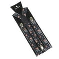 thumbnail image 1 of Christmas Santa Snowman Christmas Suspenders Stanta Suspenders for Men Elstic X Back with Metal Clips Adjustable Suspender, 1 of 1