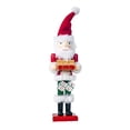 thumbnail image 1 of Christmas Santa Snowman Nutcracker Ornament Wooden Nutcracker Soldier Christmas Table Decoration Traditional Festive Home Decor, 1 of 8