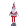 thumbnail image 1 of Christmas Santa Snowman-Reindeer Christmas Decoration Leg Table Mantel Decoration, Retractable Standing Ornament, 1 of 4