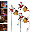 thumbnail image 1 of Christmas Santa Solar Kettle Lights Garden Lawn Decorative Lights, 1/2/3/4-pcs Waterproof Garden Stake Lights with Auto On/Off, Solar Watering Can Light for Patio, Lawn, Yard (3PCS), 1 of 8
