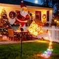 thumbnail image 1 of Christmas Santa Solar Kettle Lights Garden Lawn Decorative Lights, Waterproof Metal Garden Decor, Lamp Solar LED Night Light Outdoor Garden Decor for Durable & Weather-Resistant, 1 of 10