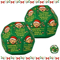 Christmas Santa Swap Gift Exchange Dice, 2025 New Christmas Party Gift Exchange Dice Games, Hilarious Christmas Stocking Stuffers Gift Exchange Dice