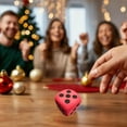 thumbnail image 1 of Christmas Santa Swap Gift Exchange Dice, Six-Sided Funny Colored Foam EVA Dice, Fun Party Game Toy for Holiday Gatherings, Adds Excitement to Gift Swaps and Christmas Parties, Red, 1pcs, 1 of 6