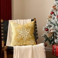 thumbnail image 1 of Christmas Santa & Tree Embroidery Pillow Cover - Cushion Pad Decor for Home Sofa, Holiday Christmas Decoration, 1 of 4