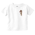 thumbnail image 1 of Christmas Santa's Checklist Pocket Toddler Boy Girl T Shirt Infant Toddler Brisco Brands 6M, 1 of 4
