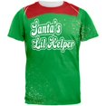 thumbnail image 1 of Christmas Santa's Lil Helper Daddy's Lil Monster Costume All Over Mens T Shirt Multi 2XL, 1 of 2