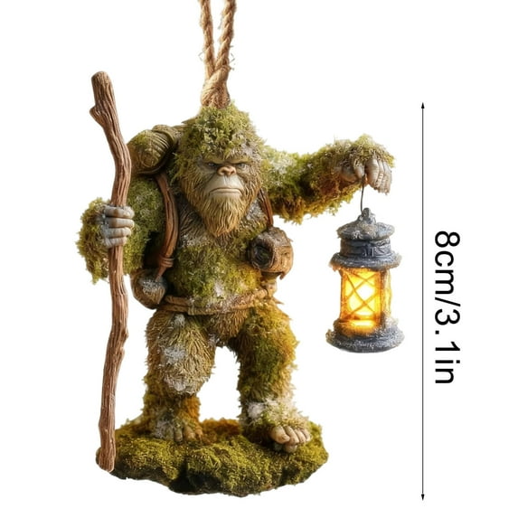 Christmas Sasquatch Ornament Myths Meets Holiday Magics Funny Toy Holiday Decor For Christmas Tree Uniques 2026 Wildlifes Wonders Collection Ornament Xmas Gift