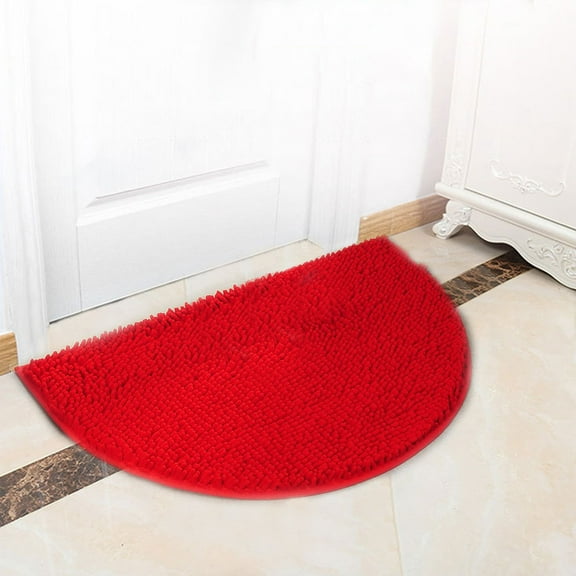 Christmas Saving Clearance! Sruiluo Bathroom Rugs, Quicker-Dry Bathroom Rugs Set, Ultra Absorbent Chenille Bathroom Rug, Soft Shaggy Bath Rugs for Bathroom, Bedroom, Living Room, Door, 23.62x15.75in