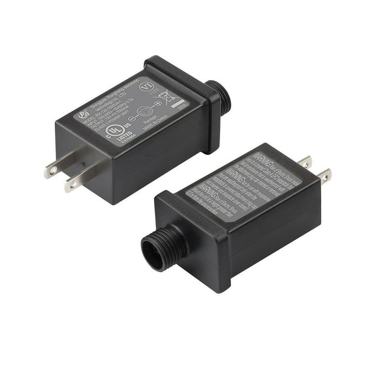 Christmas Saving Christmas LED Transformer 12V 12W LED Transformer Replacement Class 2 Power LED Controller 1000mAh for Christmas Light Inflatable Decor Water Proof Low Voltage Transformer Black Walma...