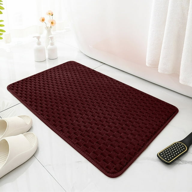Christmas Savings! Bixock Bathroom Rugs, Golden Turtle Velvet Carpet Soft Comfortable Breathable Quickly Absorbent Non Slip Door Mat