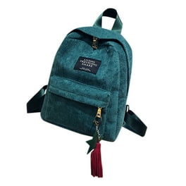 No Boundaries Corduroy Backpack, Olive, Women's - Walmart.com