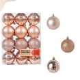 thumbnail image 1 of WJSXC 3CM Christmas Ball Ornaments Christmas Tree Decoration Holiday Multiple Styles Ornaments for Christmas Trees Party Ball Decoration, 1 of 3