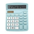 thumbnail image 1 of Christmas SAVlNGS C1earance! Cbcbtwo Basic Calculators, 12-Digit Portable Desk Calculator Battery and Solar Dual Power, with LCD Display and Sensitive Button, for Home Office College School Supplies, 1 of 8