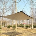 thumbnail image 1 of Christmas SAVlNGS C1earance! Cbcbtwo Sun Shade Sail, 6'6" x 13' Rectangle Canopy Sun Shade Sail, UV Block Beige Sunshade for Patio Backyard Lawn Garden Swimming Pools Outdoor Activities, 1 of 6