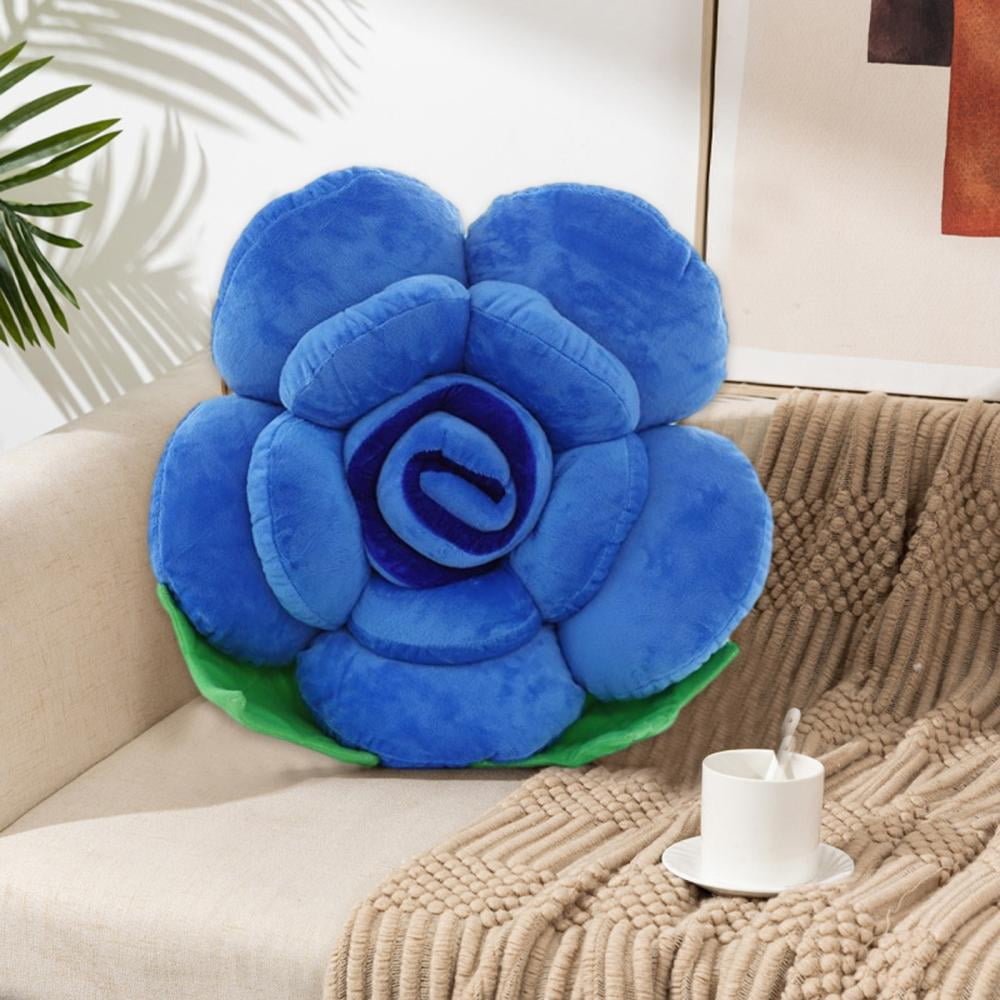 Christmas Savings Clearance! FELTREE Flower Plush Rose Pillow Cute