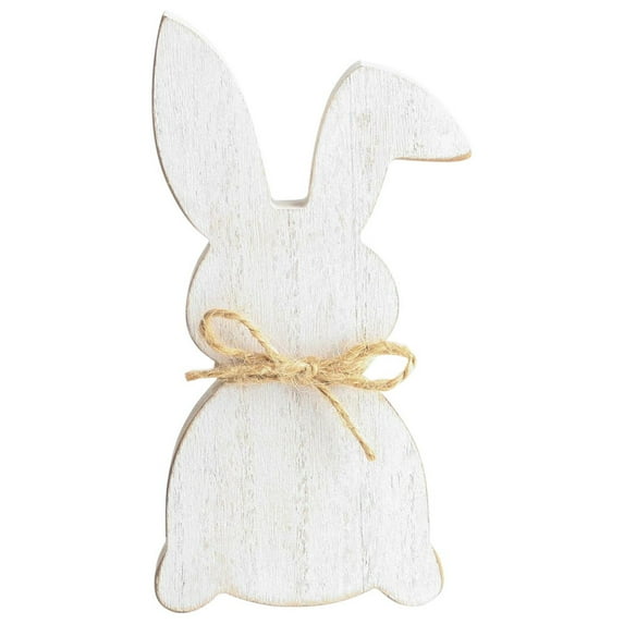 Christmas Savings Clearance! FELTREE Innovative Easter Bunny Ornament Wooden Crafts Popular Home Party Decoration Ornament