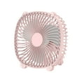 thumbnail image 1 of Summer Savings! Outoloxit Desktop Fan, lightweight Dormitory Portable Silent Small Fan USB Multifunctional Fan, Summer Gift, Pink, 1 of 6