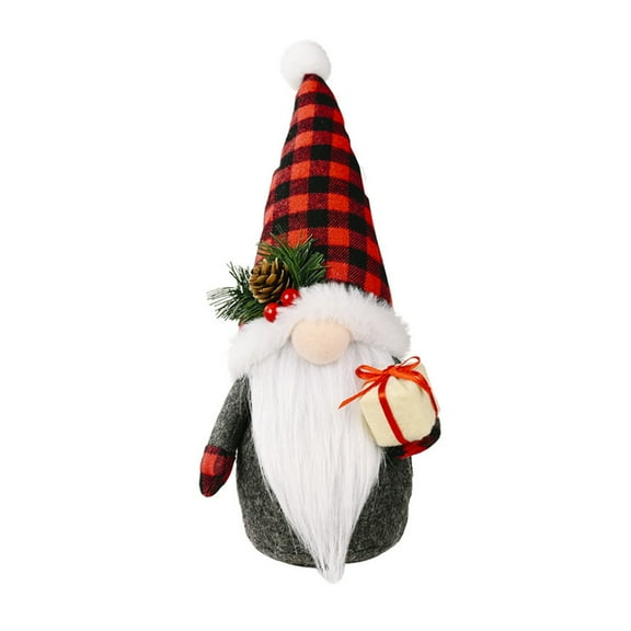 Christmas Savings! Dvkptbk Christmas Gnomes Plush Decor Rudolph Faceless Doll Goblin Plush Toy