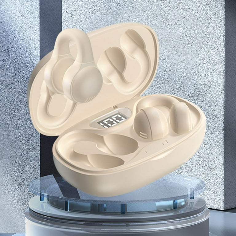 QTOCIO Bluetooth Headphones, X58 Wireless Ear Clipping Bluetooth 