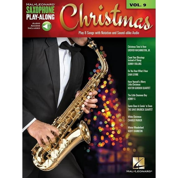 Christmas-Saxophone Play-Along Volume 9-Audio Online