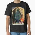 thumbnail image 1 of Christmas Scene Paper Tree DESIGN 7 Simple Cutout Style Holiday Art G15279 Unisex T-Shirt, Up to Size 5XL, 1 of 2