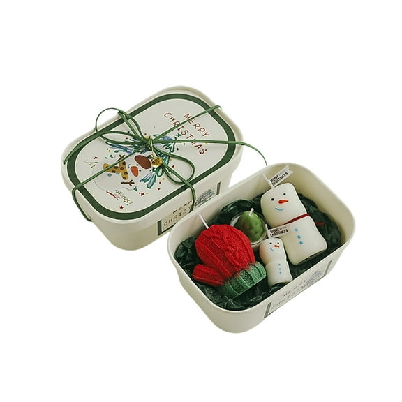 Christmas Scented Candles Gift Set for Holiday Home Decor, Aromatherapy Wax Candles for Winter Parties and Festive Gift Giving
