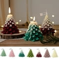 thumbnail image 1 of Christmas Scented Candles Gift, Christmas Tree Shaped Aromatherapy Candle, Novelty Candles Soy Wax Candle for Housewarming Christmas Gift Party Decoration, 1 of 7