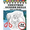 thumbnail image 1 of Christmas Scissor Skills: Fun Cut And Color Activity Book For Kids, 1 of 1
