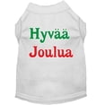 thumbnail image 1 of Hyvaa Joulua Screen Print Shirt White XL (16), 1 of 10