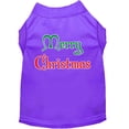 thumbnail image 1 of Merry Christmas Screen Print Shirt Purple XXXL (20), 1 of 11