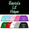 thumbnail image 1 of Christmas Screenprinted Dog Shirt, "Santa's Lil Helper", 1 of 10