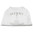thumbnail image 1 of Christmas Screenprinted Dog Shirt, "Shimmer Christmas Tree", 1 of 11
