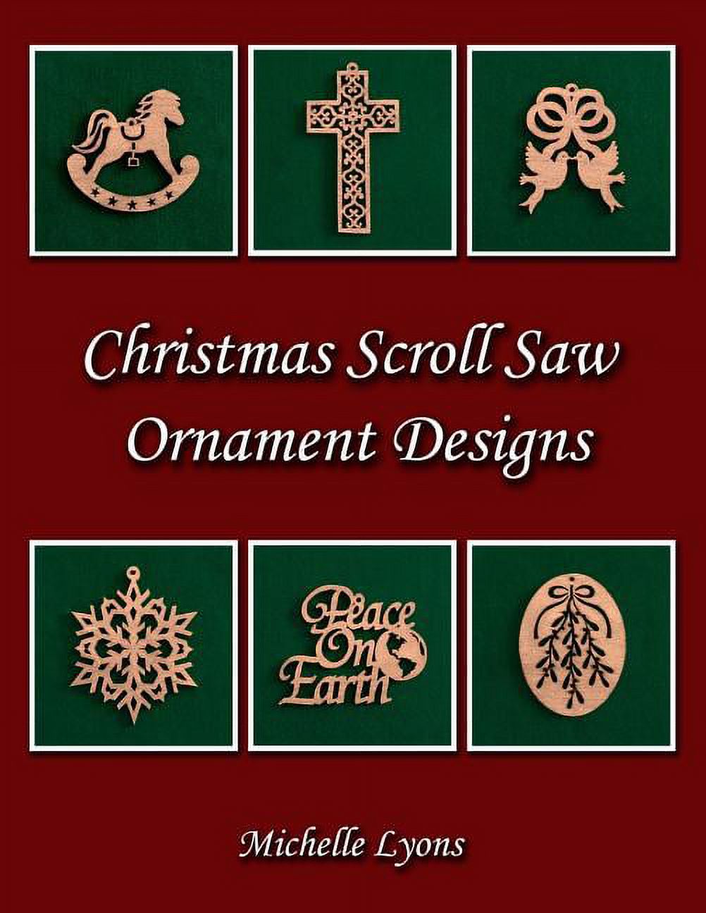 Christmas Scroll Saw Ornament Designs (Paperback)