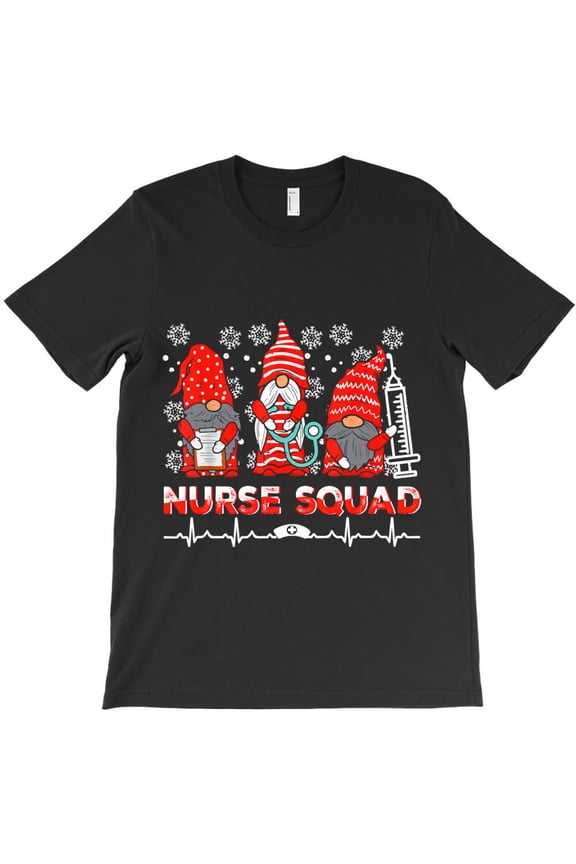 Christmas Scrub Tops Women Saint Nicholas Squad Scrubs Nurse Squad Themed Holiday - Top Pick G35339 Unisex T-Shirt, Up to Size 5XL