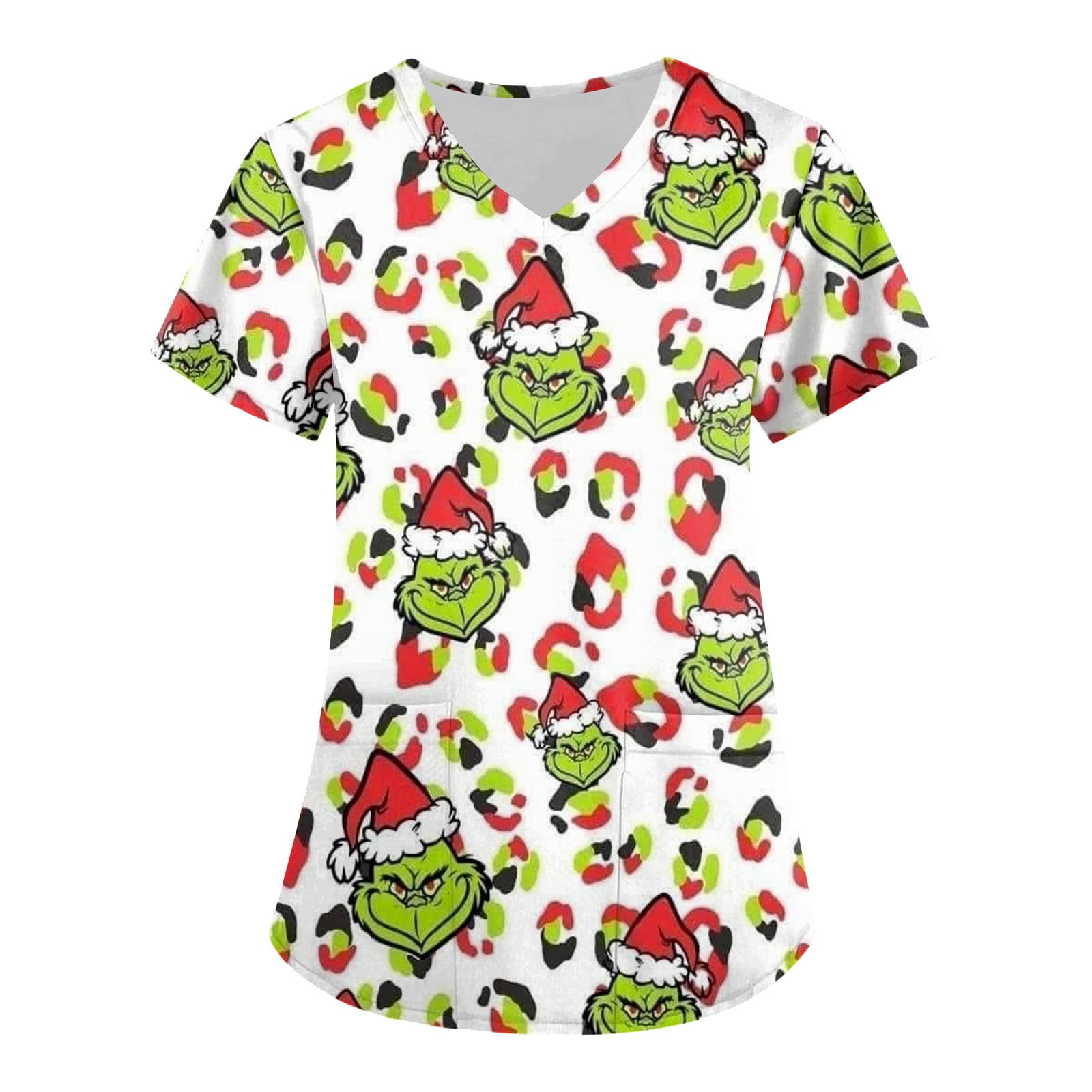 Christmas Scrubs Tops for Women, Women