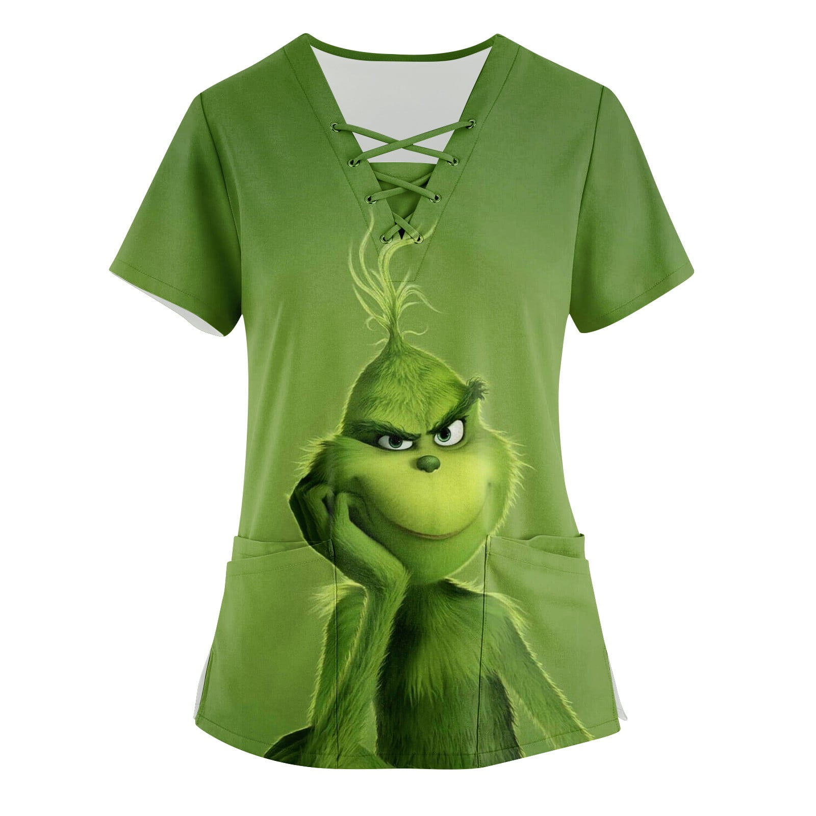 Christmas Scrubs Tops for Women, Women
