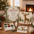 thumbnail image 1 of Christmas Sea Glass Art Kit for Adults & Beginners (Reindeer) DIY Mosaic Craft Kit, Holiday Handmade Artwork Set, Santa Christmas Decor & Creative Craft Gift, 1 of 7