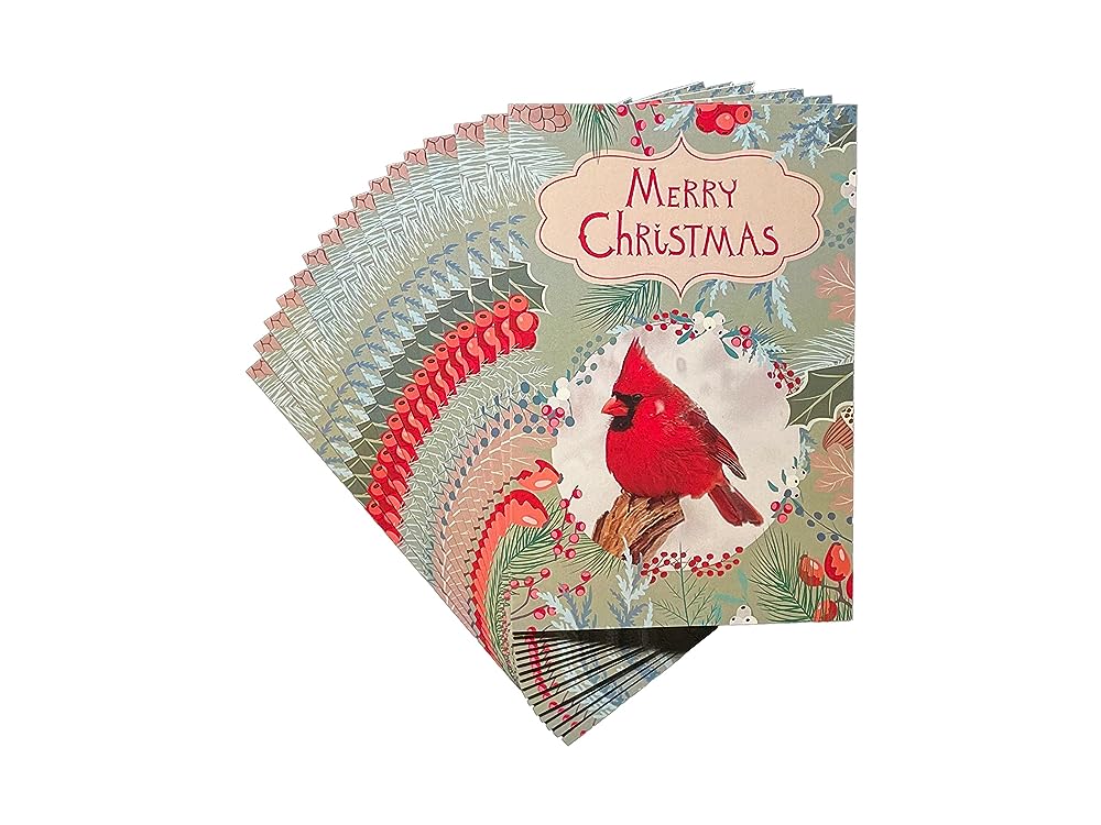 Christmas Secular Boxed Greeting Card MultiPack Set (4x6) by Fravessi