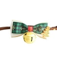 thumbnail image 1 of Christmas Series Pet Dog Collar | Adjustable 6.0''-18.1'' Dog and Kitten Necklace with Bell - Flexible, Fashionable Festive Holiday Xmas Pattern Decorative Loop, 1 of 8